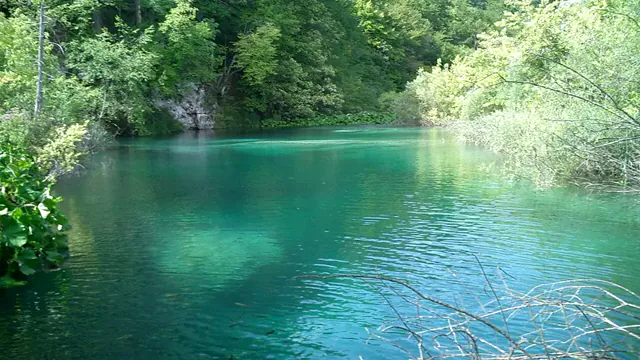 Stvarna fotografija odredišta Plitvička jezera u Hrvatskoj